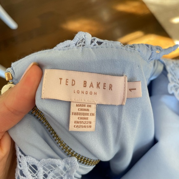 Ted Baker dress in light blue Size 1 - Picture 2 of 5
